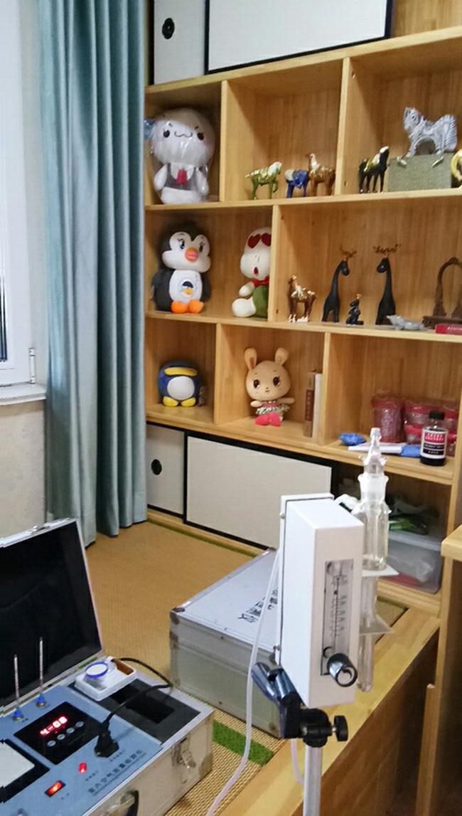 橡樹灣5號樓采樣檢測現場